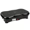Extralink Plataforma vibratoria para ejercicio Fitness Moonwalk Spinmove negro