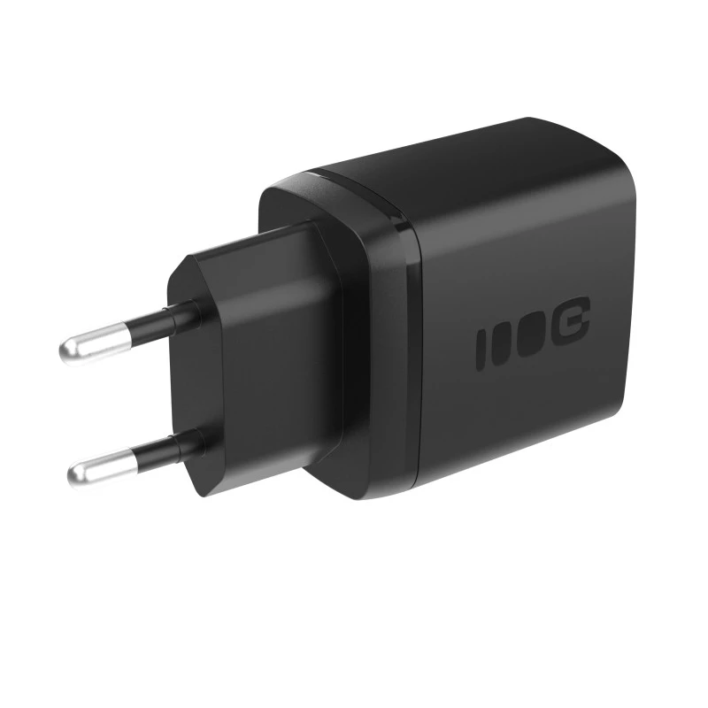 Fuente de alimentación Green Cell PowerSource Solo30 30W negra — cargador USB-C de un solo puerto