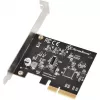 SilverStone SST-ECU07 tarjeta adaptadora PCIe 3.0 x4 USB 3.2 Gen 2x2, 1x USB-C interno, perfil bajo