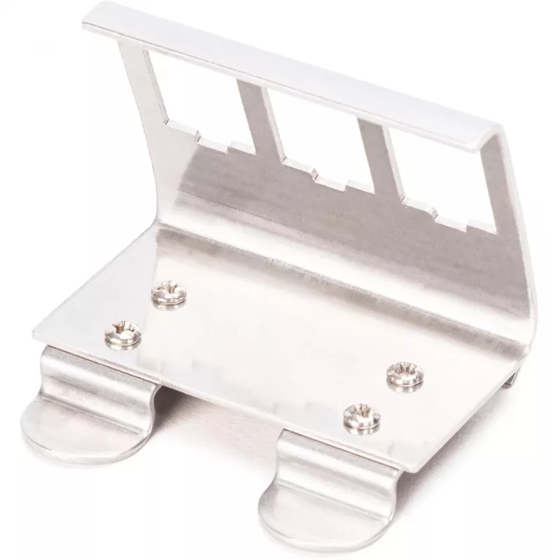 Adaptador Digitus AN-25183 para 3x módulo Keystone acero inoxidable