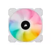 Ventilador de carcasa Corsair iCUE SP120 RGB ELITE Performance 120mm blanco PWM ARGB pack de tres