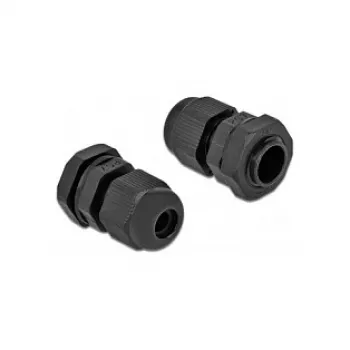 Prensaestopas DeLOCK 60192 negro plástico 10 uds.