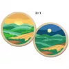 Ravensburger CreArt Wooden Hills 25925 Pintura por números sobre madera