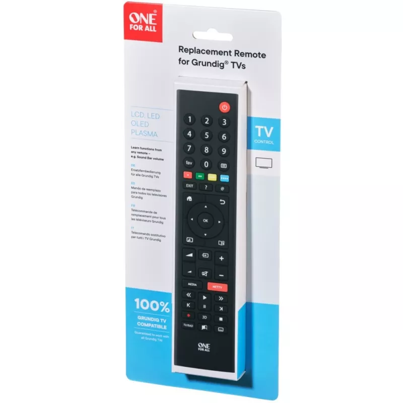 Mando a distancia de repuesto para TV One For All Grundig URC 1915