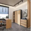 Estantería RS-80 HEMN OFFICE, antracita/roble Artisan