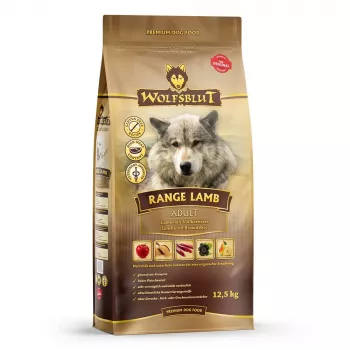 WOLFSBLUT Range Lamb cordero con arroz - pienso para perros - 12,5 kg