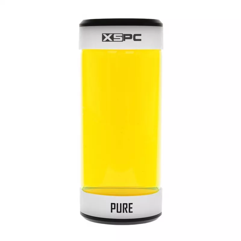 Concentrado refrigerante XSPC 150 ml – líquido amarillo reactivo a UV para sistemas de refrigeración líquida de PC