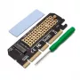 Tarjeta de ampliación, adaptador M.2 NVMe M-Key PCI-E Savio AK-41