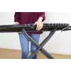 Tabla de planchar de tamaño completo Taurus 994178000 – 410 x 1250 mm, altura ajustable hasta 930 mm, funda de algodón, negra