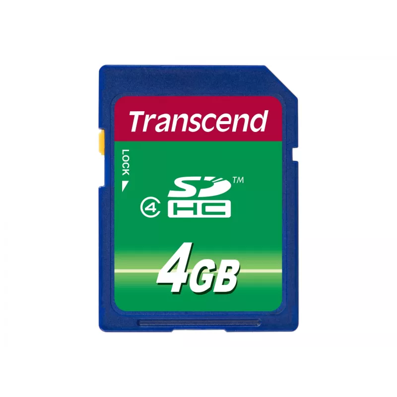 Tarjeta de memoria Transcend 4GB SDHC TS4GSDHC4