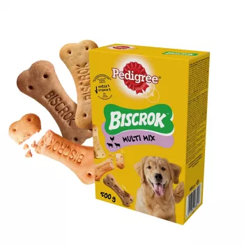 Pedigree Biscrock Original 500 g Pollo para perros adultos