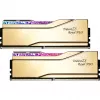 DIMM 32 GB DDR5-6400 (2x 16 GB) Dual-Kit, memoria dorada, F5-6400J3039G16GX2-TR5NG, Trident Z5 Royal Neo, AMD EXPO