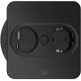 Toma de corriente tipo F + USB A + USB C Bachmann 946.205 Acero inoxidable