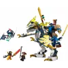 Set LEGO NINJAGO 71843 Rogue’s Mech Dragon Rider — 584 piezas, 4 minifiguras, 190 mm de altura del modelo