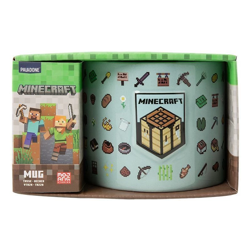 Paladone Minecraft taza con relieve