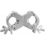 Abrazadera móvil EUROLITE TPC-35 plata – abrazadera de iluminación para estructuras y tubos