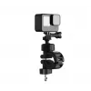 Telesin DJ-HBM-001 soporte de bicicleta para cámaras de acción, rotación de 360°, para manillares de 20-32 mm, negro