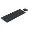 Conjunto de teclado y ratón WKM-200 negro
