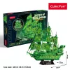Puzle 3D modelo El Holandés Errante, que brilla en la oscuridad, cubicfun 306-T4041H