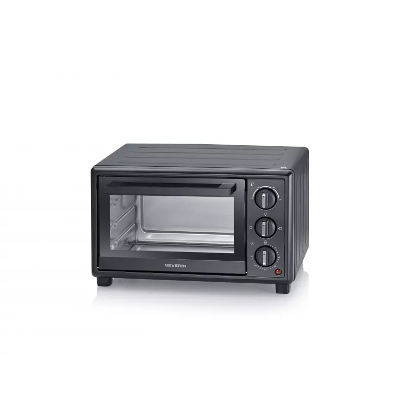 Horno eléctrico compacto SEVERIN TO 2078 — 20 L de capacidad, 1600 W, negro, independiente