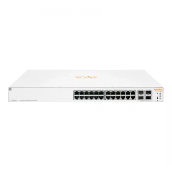 HPE Aruba Networking Instant On 1930 24G Class4 PoE 4SFP/SFP+ 370W conmutador gestionado L2+ Gigabit Ethernet (10/100/1000) Power over Ethernet (PoE) 1U blanco