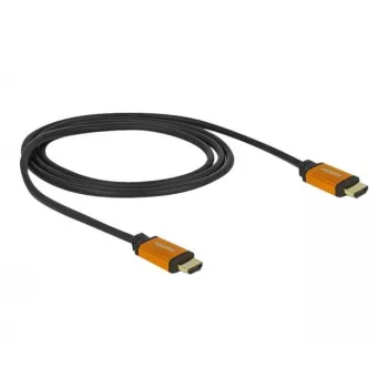Cable HDMI DeLOCK 85727 1m Type A macho a macho negro dorado