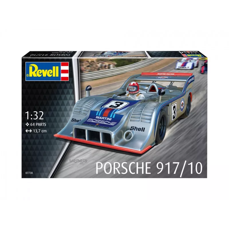 Revell 07738 Porsche 917/10 kit de montaje de coche a escala, 1:32