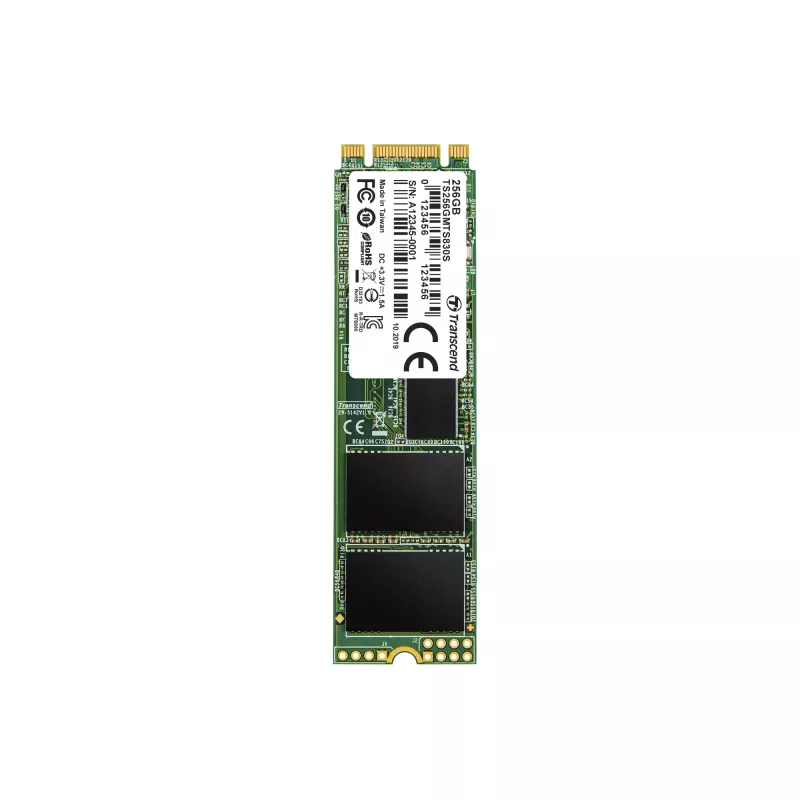 Disco SSD Transcend 256 GB M.2 6 Gbit/s TS256GMTS830S