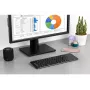 Teclado inalámbrico RF TRACER TRAKLA46367 — tamaño completo, membrana, touchpad, 2,4 GHz, negro