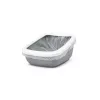 Arenero para gatos Savic Aseo Jumbo arenero cerrado para gatos 67,5×48,5×29 cm, gris, plástico