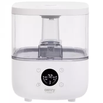 Camry | CR 7973w | Humidificador | 23 W | Capacidad del depósito de agua 5 L | Apto para estancias de hasta 35 m² | Ultrasónico | Potencia de humidificación 100-260 ml/h | Blanco