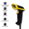 Lector de códigos de barras de mano Qoltec 50860