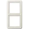 Tapa ciega para carril DIN JUNG CD 582 W Marfil, Duroplast, 18 mm x 152 mm