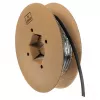 Tubo de gestión de cables Label the Cable LTC Pro 5111, 10 m, negro – para agrupar y organizar cables