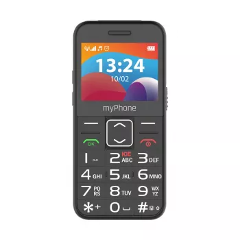 myPhone HALO | 3 LTE | Negro | 2,4 pulgadas | IPS | 48 MB | 128 MB | Dual SIM | Nano SIM | 3G | Bluetooth | 2.1 | USB versión Type-C | Cámara integrada | Resolución de cámara principal 0,3 MP