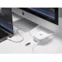 XtremeMac XWH-XCP-03 base de acoplamiento y replicador de puertos para portátil con cable USB 3.2 Gen 1 (3.1 Gen 1) Type-C blanco (XWH-XCP-03)