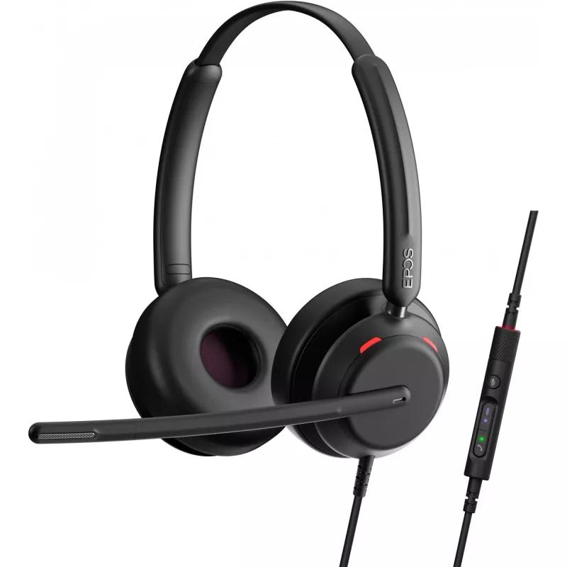 EPOS IMPACT 760T - Auricular - On-Ear - Con cable - USB-C - Negro - Certificado para Microsoft Teams (1001214)