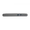 Eaton Tripp Lite Dock USB-C, Triple Display - 4K HDMI/DisplayPort, VGA, USB 3.2 Gen 1, Hub USB-A/USB-C, GbE, carga PD 100W, cables de alimentación internacionales - Estación de acoplamiento - USB-C