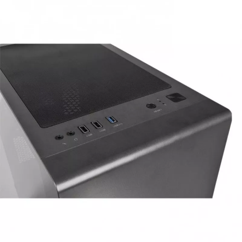 Caja de PC Thermaltake S100 TG Micro Tower negra
