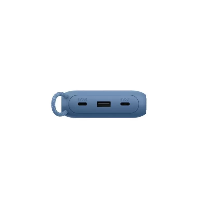Batería externa Belkin BPB028hqBL 20000 mAh, 2× USB‑C, 1× USB‑A, azul