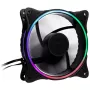 Inter-Tech 888860272 ventilador RGB para caja, 120 mm, 120x120x25 mm, negro