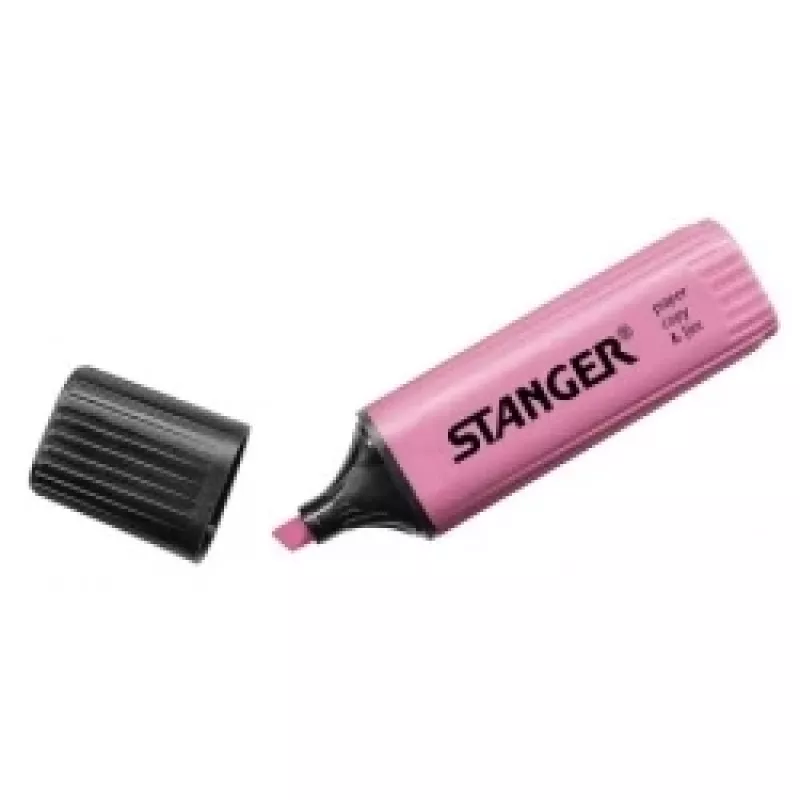 Subrayador Stanger 180012000 lila, punta 1–5 mm, bisel, rotulador de tinta
