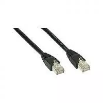 Wentronic Goobay cable de red CAT 5e, U/UTP, negro, 50 m - mezcla de cobre CCA (68652)