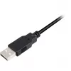 Cable USB 2.0, conector macho USB-A > conector macho Micro-USB (negro, 3,0 metros)