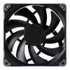 Ventilador de caja PHANTEKS M25 PWM de 140 mm – pack de 3, negro