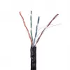 Cable de red LANBERG LCU6-10CC-0305-BK U/UTP Cat6 305 m, 23 AWG, CCA, 250 MHz, negro