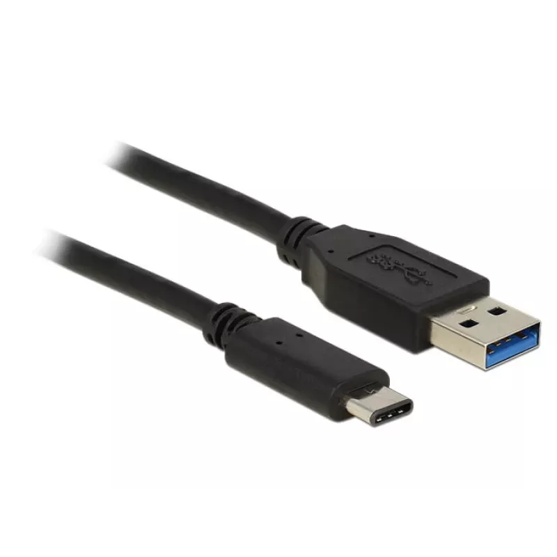 Cable USB DeLOCK 1m USB3.1-C/USB3.1-A 83870