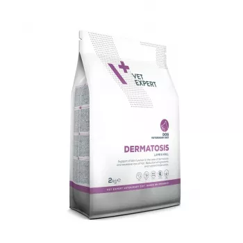 Pienso para perros VETEXPERT Veterinary Diet Dermatosis Lamb & Krill, 2 kg, perros adultos, proteína 24%, grasa 17%
