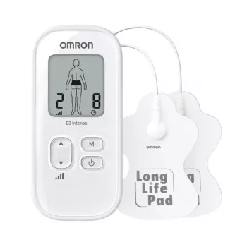 Omron E3 Intense HV-F021-E4W dispositivo de terapia del dolor TENS