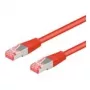 Wentronic Goobay Cable de red CAT 6, S/FTP (PiMF), Rojo, 25 m - LSZH libre de halógenos, cobre (95650)